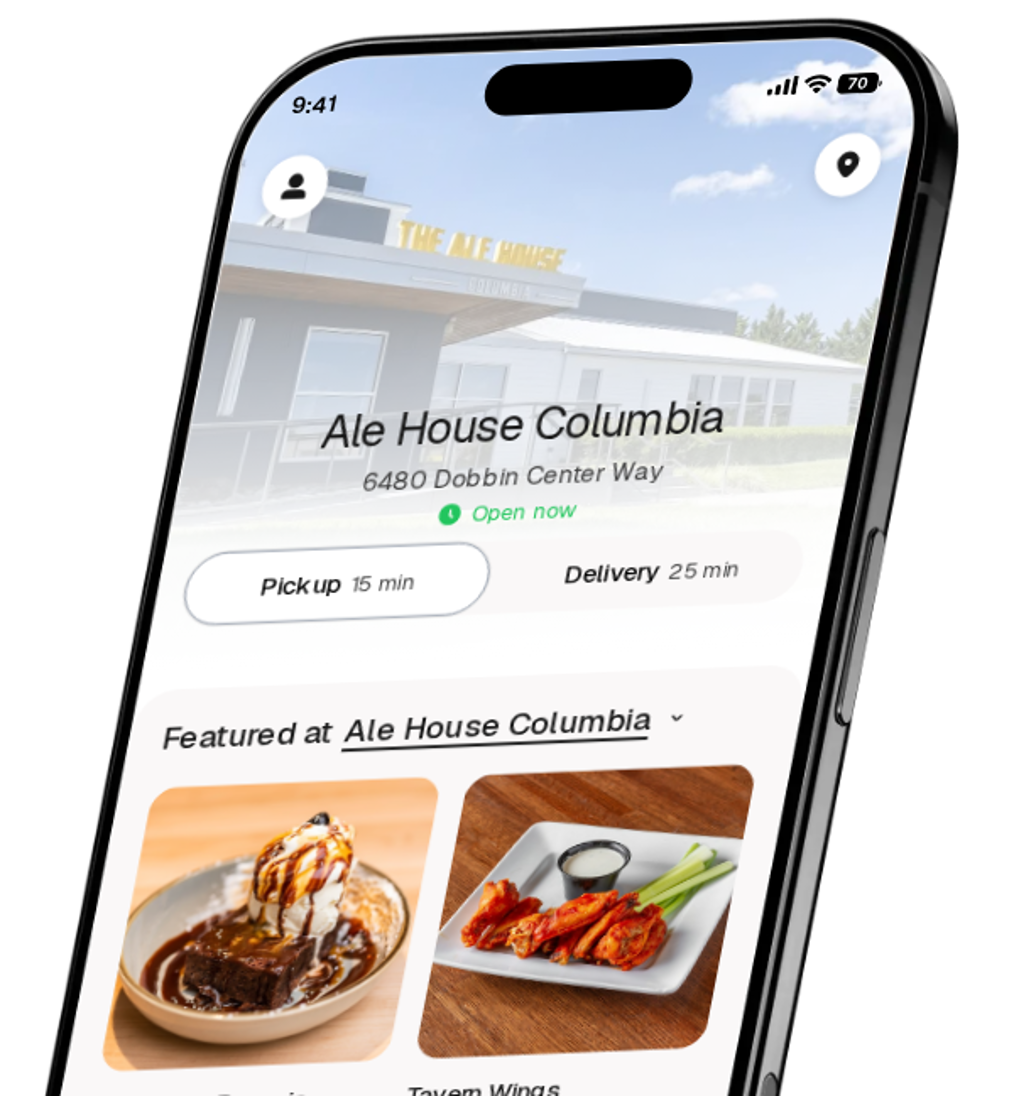 Ale House Columbia app preview